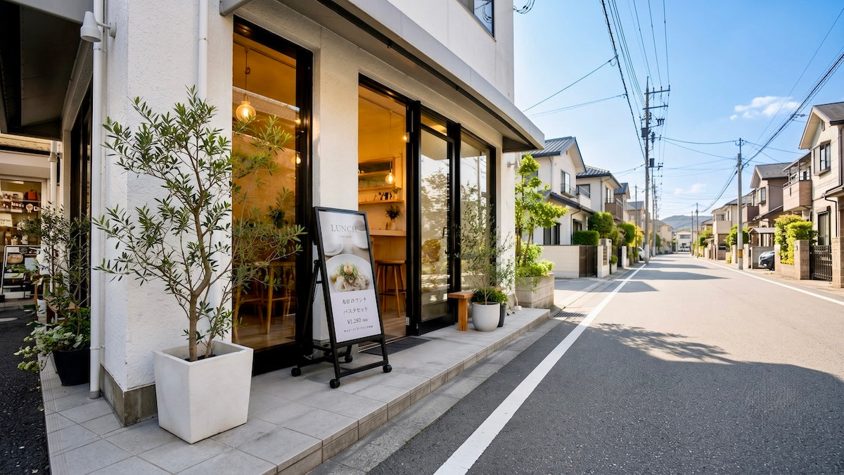 住宅街のデジタルサイネージが売上につながる理由