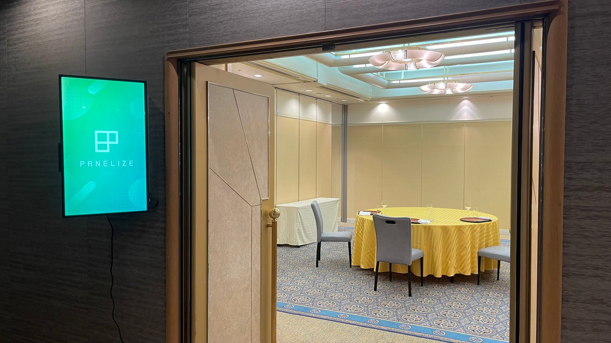 スイスホテル南海大阪  7F｜高輝度ディスプレイ・PANELIZE CMS導入事例